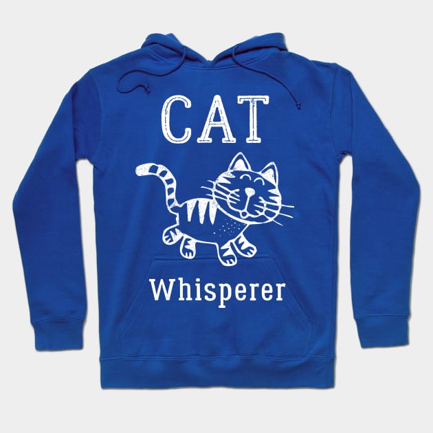 Cat Whisperer - Cats And Kittens Lovers T-shirt - Gift For Catlady Hoodie by Pushloop